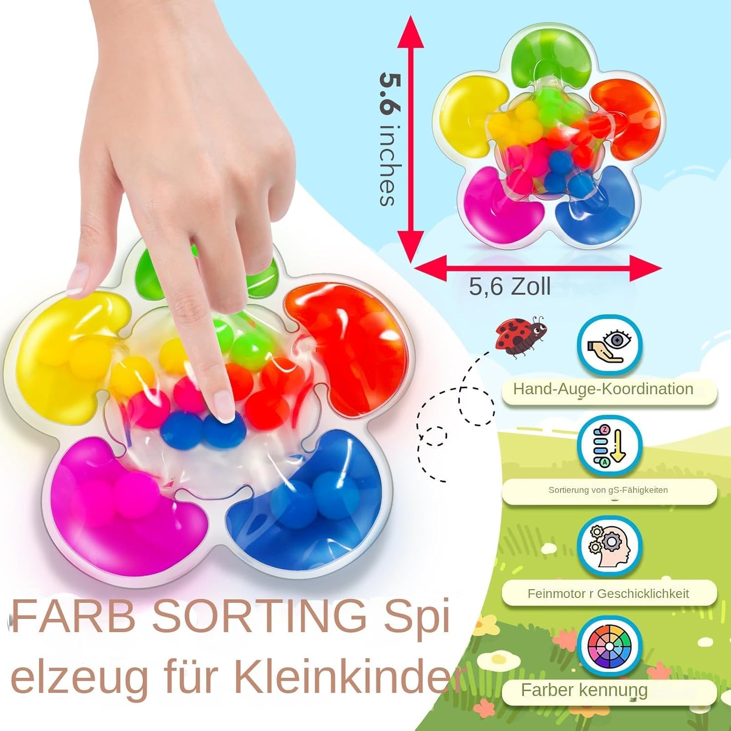 Color Sorting Sensor Montessori Toy