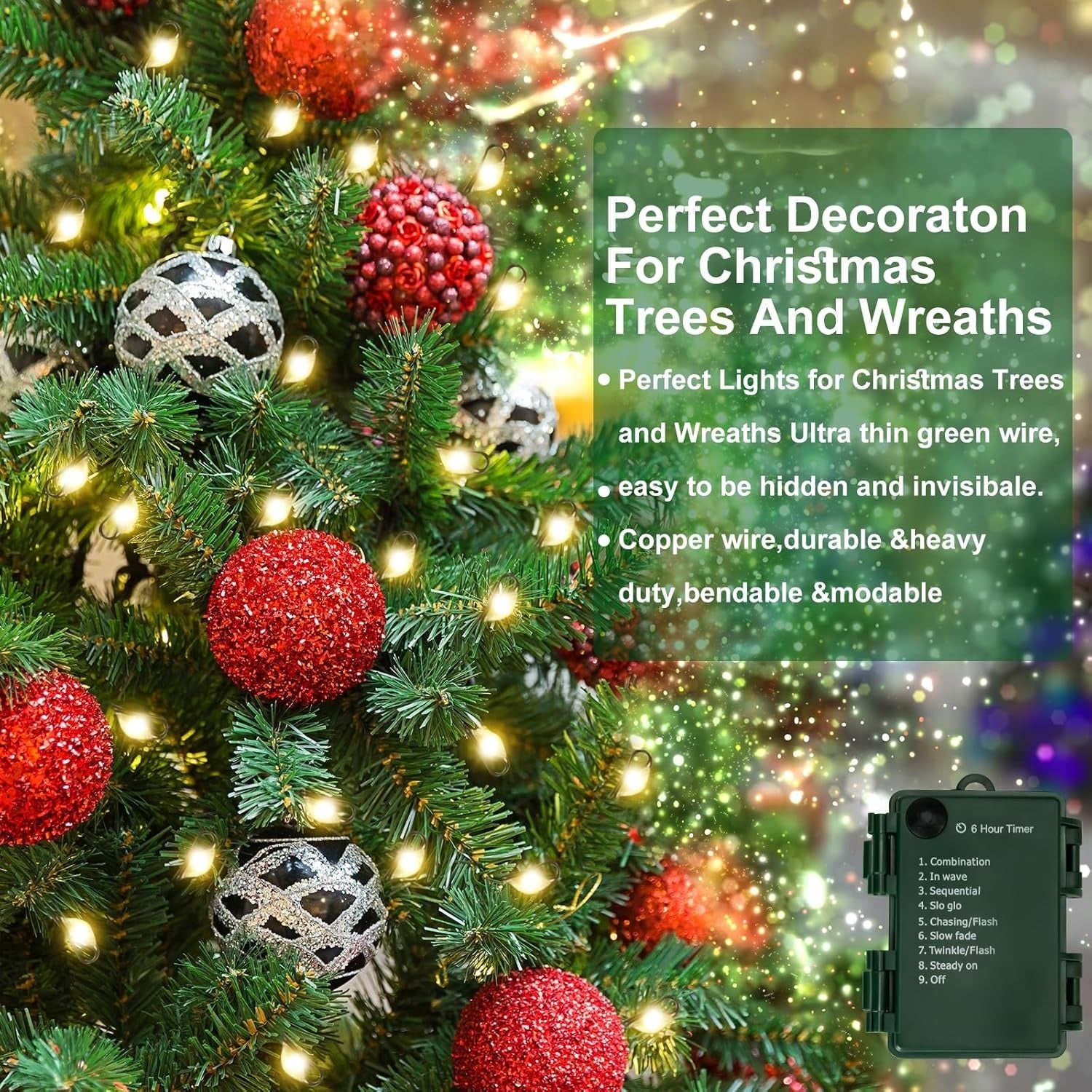 Battery Operated Christmas Twinkling Fairy Lights