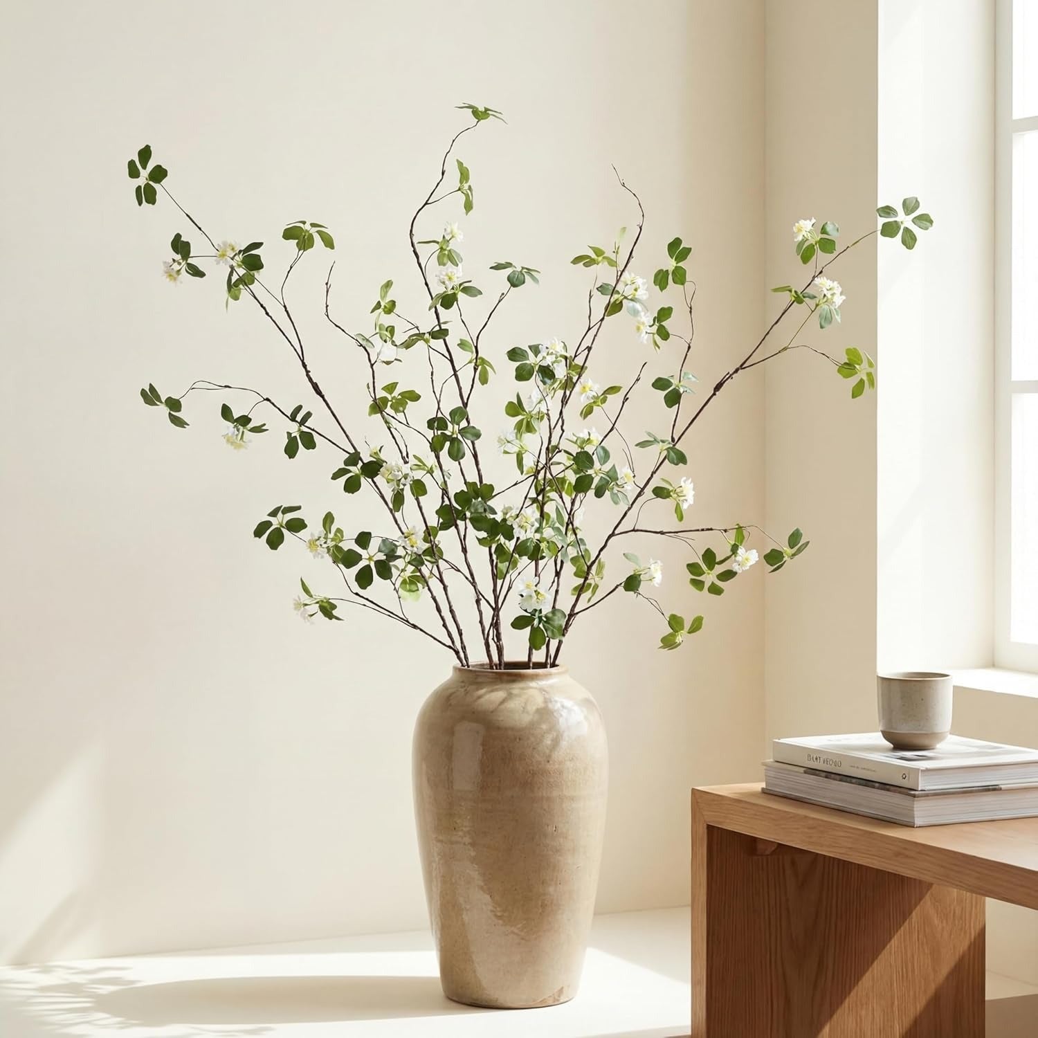 Tall Artificial Flowers Branches for Spring Indoor Decoration