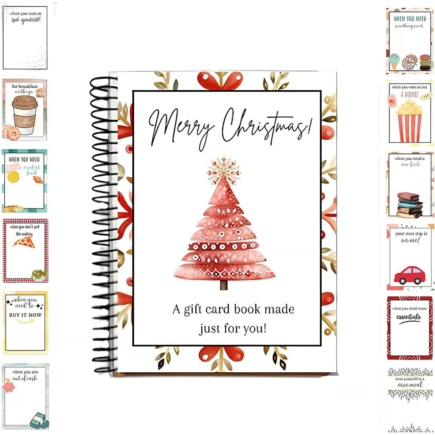 Christmas Gift Card Book